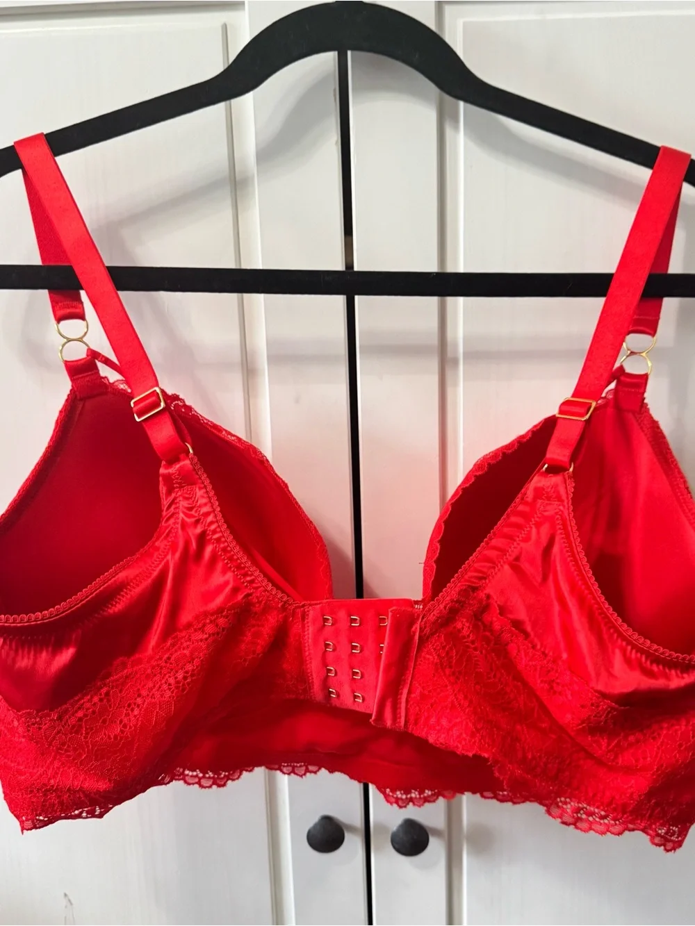 Aerie Real Power Paisley Lace Strappy Balconette Bra 40DD - Picture 6 of 8